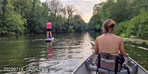 Post work paddle